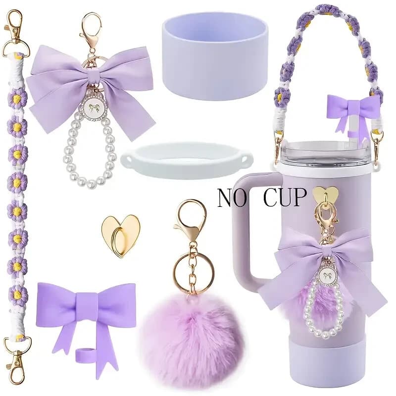 Stanley Cup/Tumbler 7PCS Stanley Cup Accessories Set for 40Oz & 30Oz NEW - Image 1