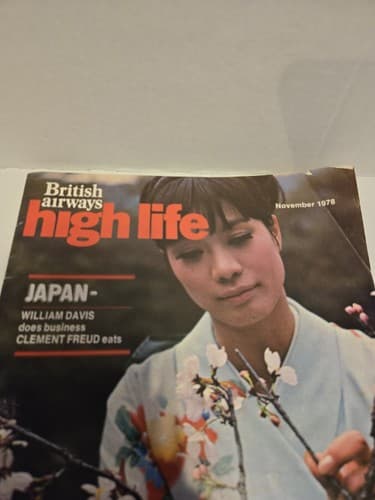 Concorde British Airways Passenger Inflight Magazine November 1978 high life - Thumbnail 5