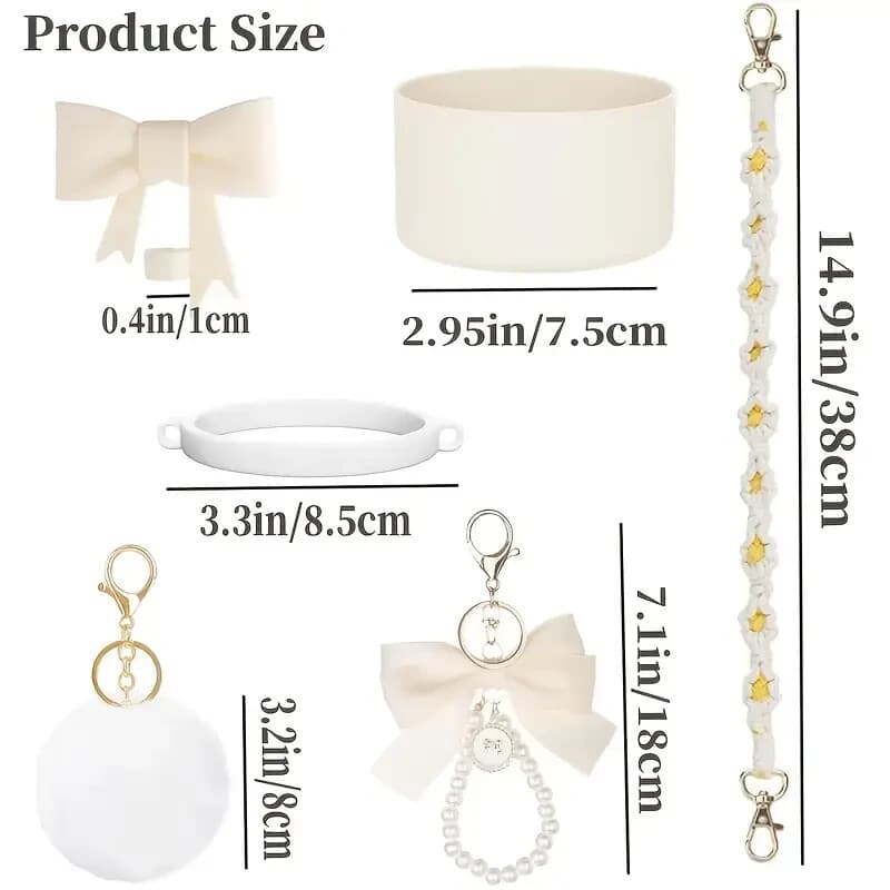 Stanley Cup/Tumbler 7PCS Stanley Cup Accessories Set for 40Oz & 30Oz NEW - Thumbnail 3