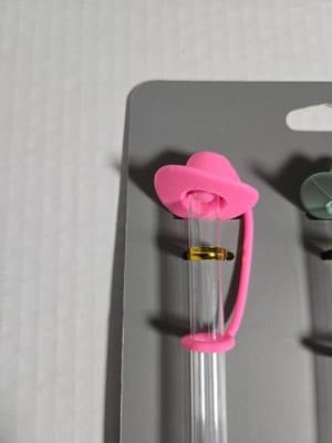 Set of 3 Tumbler Straw Toppers With Reusable Straws For 30/40oz Stanleys NEW - Thumbnail 2