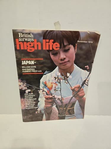 Concorde British Airways Passenger Inflight Magazine November 1978 high life - Thumbnail 3