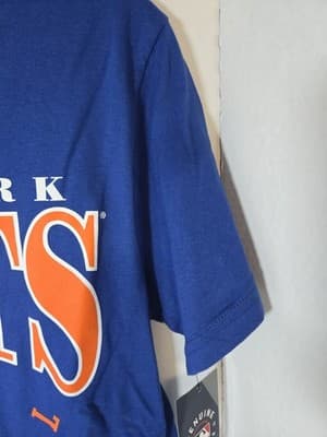 CSA Official MLB New York Mets Blue Unisex T-Shirt Short Sleeve Shirt Sz S - Thumbnail 5