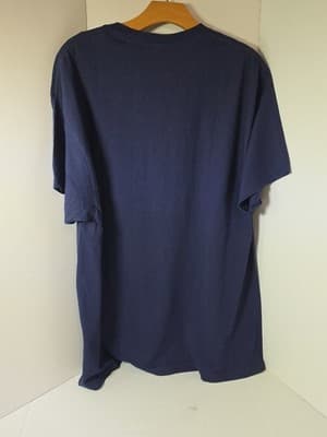 Michigan Wolverines S/S Shirt Mens L Blue Rivalry Threads 91 Apparel NEW - Thumbnail 4