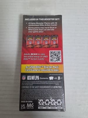 UNO Elite NFL 2025 Core Edition Football Booster Set - Thumbnail 3