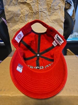 NC State Wolfpack Baseball Cap Red Adjustable Snapback Hat Fan Favorite OSFA - Thumbnail 4