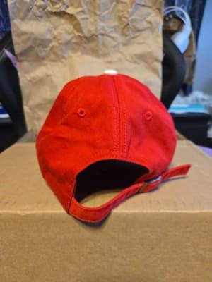 NC State Wolfpack Baseball Cap Red Adjustable Snapback Hat Fan Favorite OSFA - Thumbnail 3