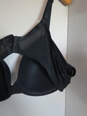 Auden Size 42C Black Bra Smooth Demi Coverage Comfort Wire Lightly Lined - Thumbnail 9