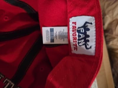 NC State Wolfpack Baseball Cap Red Adjustable Snapback Hat Fan Favorite OSFA - Thumbnail 6