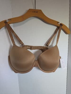 Auden Light Lift Comfort Wire Demi Coverage Bra 36D Padded Adjustable Straps - Image 1