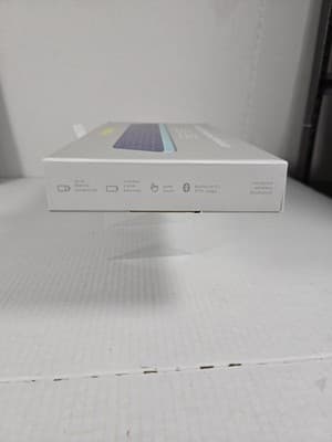 Heyday Blue Bluetooth Wireless Keyboard Windows Mac PC Laptop Silent Typing New - Thumbnail 7