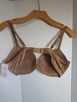 Auden Light Lift Comfort Wire Demi Coverage Bra 36D Padded Adjustable Straps - Thumbnail 5