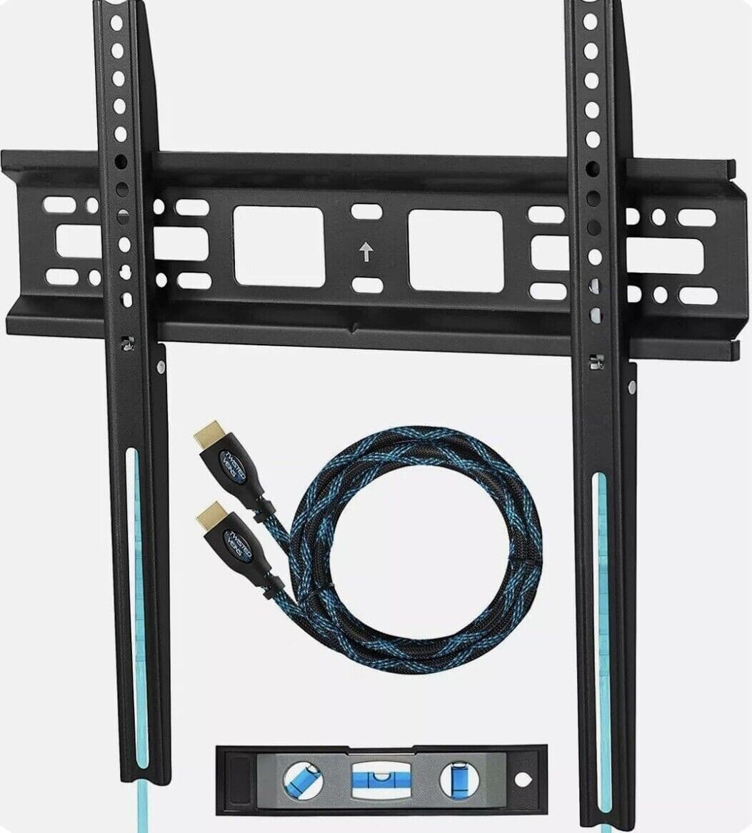 Cheetah APFMSB Flush 1" Flat Wall Mount Bracket for 20-55" TVs NEW - Thumbnail 2