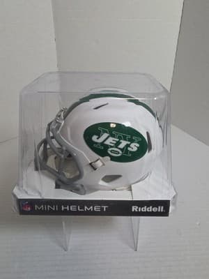 New York Jets Authentic Riddell Speed Mini Helmet NEW - Thumbnail 3