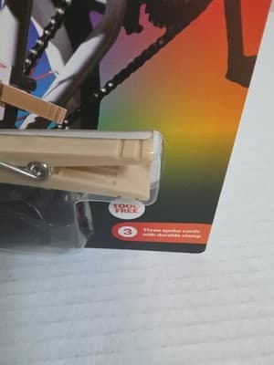 NEW! BRIGHTZ Bike Noisemaker w/ 3 Spoke Cards & DURABLE Clamp - Thumbnail 4