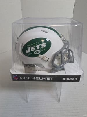 New York Jets Authentic Riddell Speed Mini Helmet NEW - Image 1
