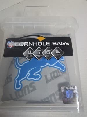 YouTheFan NFL Cornhole Bags 4PK Detroit Lions Design New - Thumbnail 5