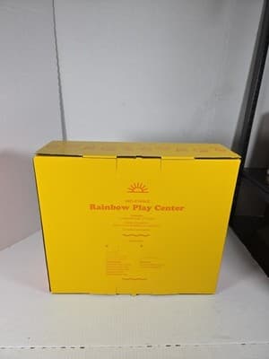 Sun Squad Inflatable Rainbow Play Center. Pool With Built-In Sprinkler - Thumbnail 2