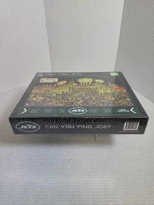 NFL NEW YORK JETS Joe Journeyman Puzzle Search Find 500 pc Jigsaw 24x18 Puzzle - Thumbnail 2