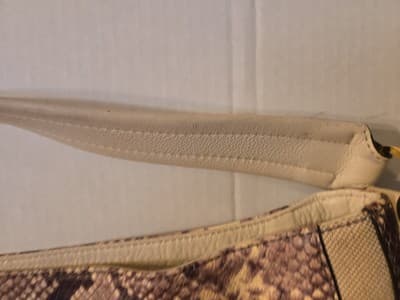 MICHAEL KORS Embossed Leather Python Print Shoulder Bag - Thumbnail 4