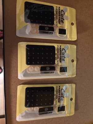 Silicone Suction Cup Back Peel & Stick On Surface Grip Holder For Phone & Case - Thumbnail 3