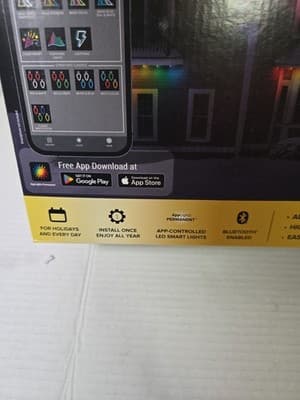 AppLights PERMANENT™ Starter Kit Christmas Light String with 72 LEDs, 100 feet - Thumbnail 17