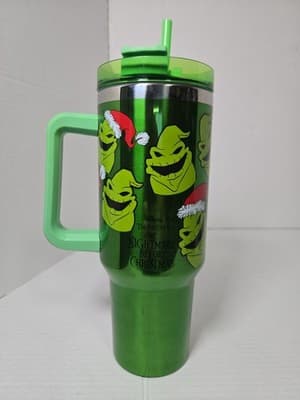 The Nightmare Before Christmas Oogie Boogie Christmas 40 Oz. Drink Tumbler New