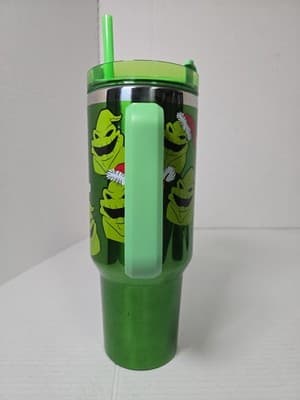 The Nightmare Before Christmas Oogie Boogie Christmas 40 Oz. Drink Tumbler New - Thumbnail 2