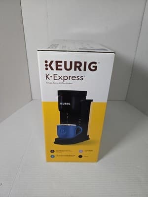 Keurig K-Express Single Serve K-Cup Pod Coffee Maker, Black Factory Sealed - Thumbnail 4