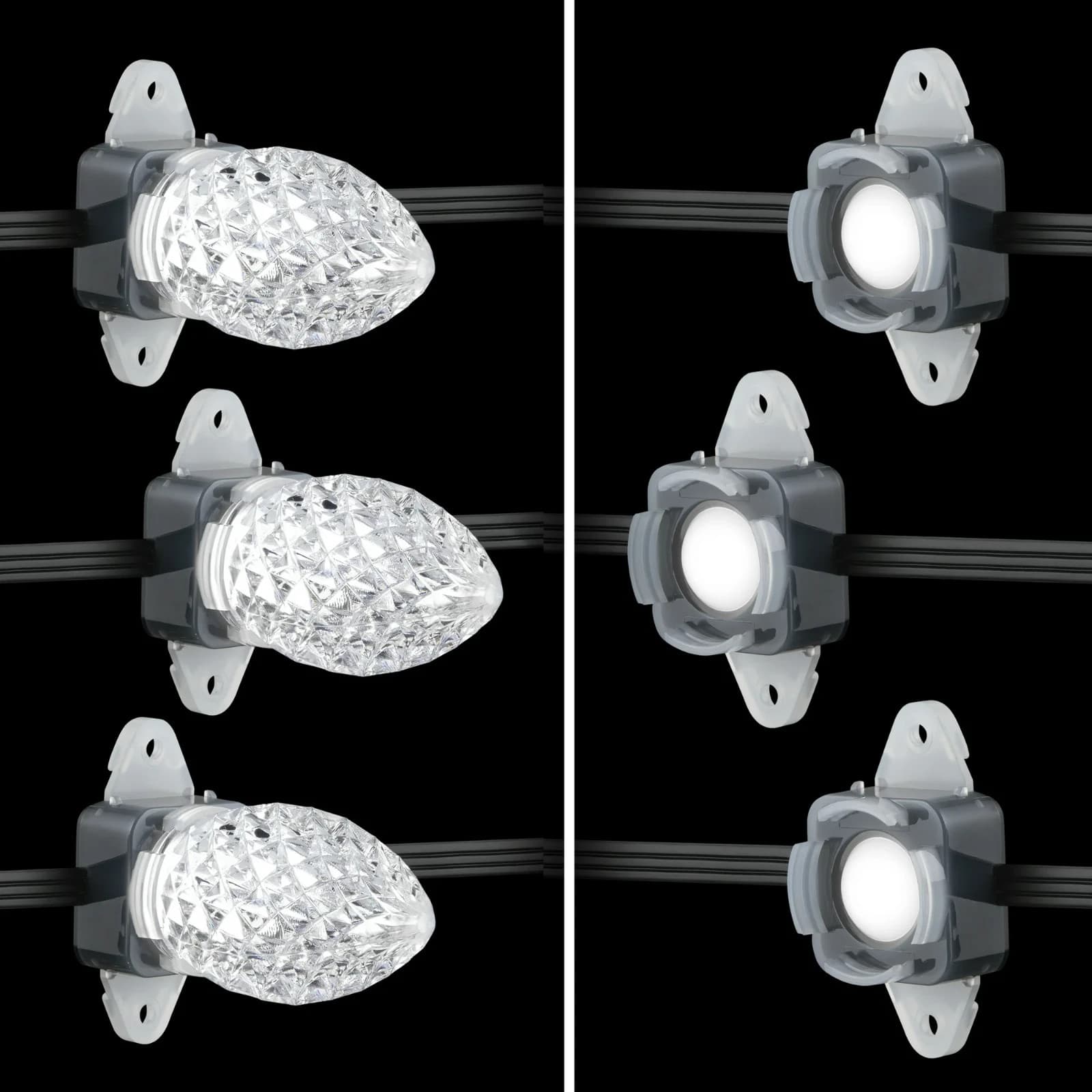 AppLights PERMANENT™ Starter Kit Christmas Light String with 72 LEDs, 100 feet - Thumbnail 7