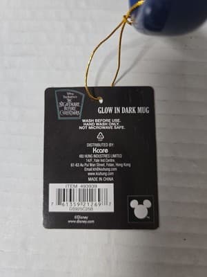 Disney The Nightmare Before Christmas Zero Glow In The Dark Coffee Mug New - Thumbnail 6