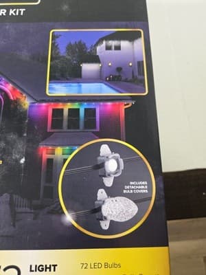 AppLights PERMANENT™ Starter Kit Christmas Light String with 72 LEDs, 100 feet - Thumbnail 14
