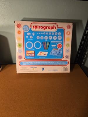 The Original Spirograph Drawing Set +Markers SpiralGraph Creative 30+ Pieces NEW - Thumbnail 2