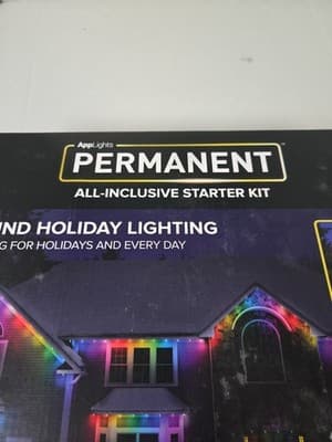 AppLights PERMANENT™ Starter Kit Christmas Light String with 72 LEDs, 100 feet - Thumbnail 16