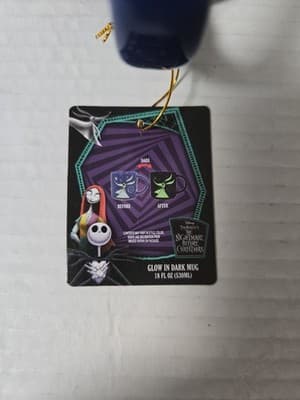 Disney The Nightmare Before Christmas Zero Glow In The Dark Coffee Mug New - Thumbnail 5