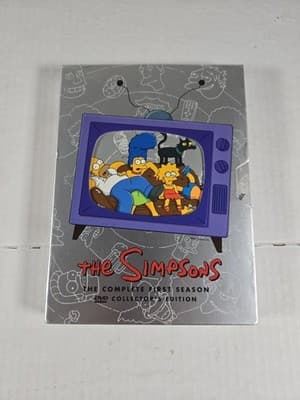 The Simpsons - The Complete First Season (DVD, 2001, 3-Disc Set, Collectors... - Image 1