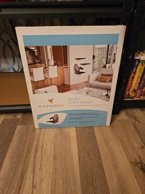 Harmony Basic Loft Shelf Cat Furniture - 17” X 14” X 1” Hardware Included. NIB - Image 1