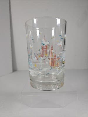 Walt Disney World 25th Anniversary Donald Duck 1996 Glass Cup - Thumbnail 3