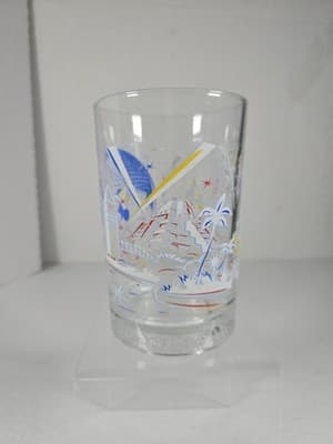 Walt Disney World Remember The Magic 25th Anniversary Glass Mickey Epcot - Thumbnail 2
