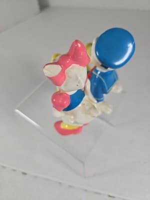 Vintage Disney Donald & Daisy Duck Ceramic Porcelain Figurines Japan - Thumbnail 3