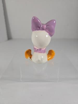 Vintage Disney Babies Daisy, Goofy 2.5” Ceramic Figurines - Thumbnail 4