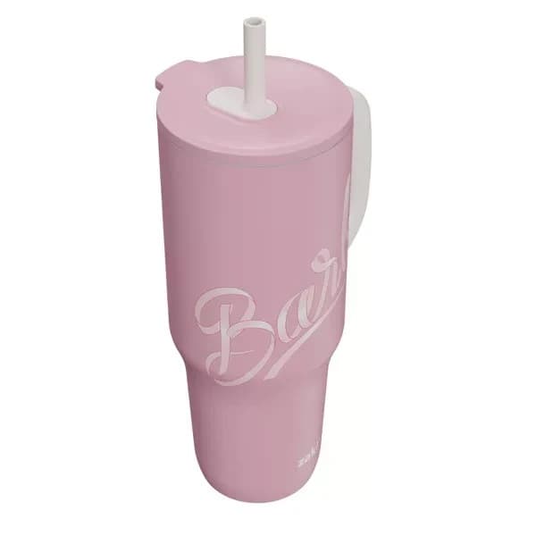 Zak Designs Barbie Stainless Steel Vacuum Insulated Tumbler 40oz NEW - Thumbnail 3