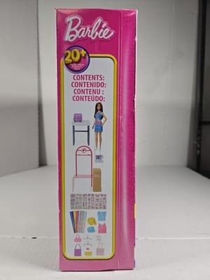 Barbie Make & Sell Boutique~ Barbie (Brunette) Career Doll Playset, NEW - Thumbnail 6