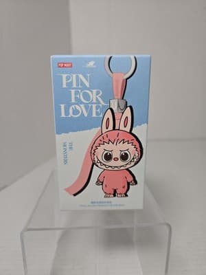 POP MART Labubu The Monsters Pin For Love Plush Pendant Blind Box N-Z UNOPENED - Image 1