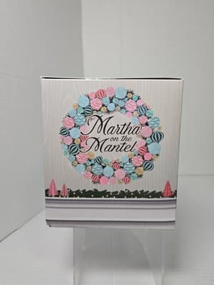 NEW Martha Stewart "Martha on The Mantel" Holiday Snow Globe Snowglobe NIB - B26 - Thumbnail 5