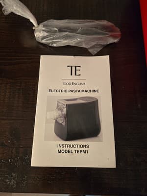 Todd English Vertical Release Electric Pasta Machine In Red Model#TEPM1 - Thumbnail 5