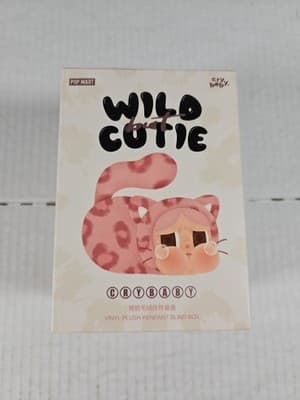 POP MART Crybaby Wild But Cutie Vinyl Plush Pendant Blind Box Authentic