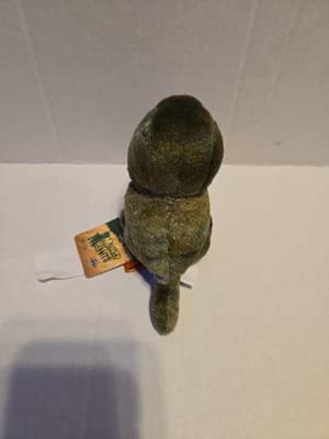 ADVENTURE PLANET MIGHTY MIGHTS T-REX DINO DINOSAUR PLUSH 4” TALL GREEN - Thumbnail 5