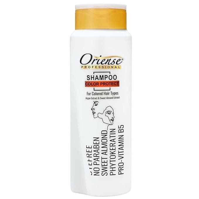 Oriense Professional Shampoo for Color Protection - Argan & Sweet Almond Extract - Image 1
