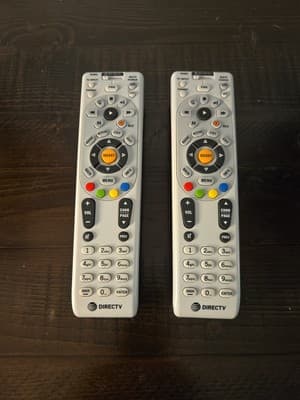 Direct TV DIRECTV Replacement OEM Remote Control Rc66x MG32993 Two With Covers - Image 1