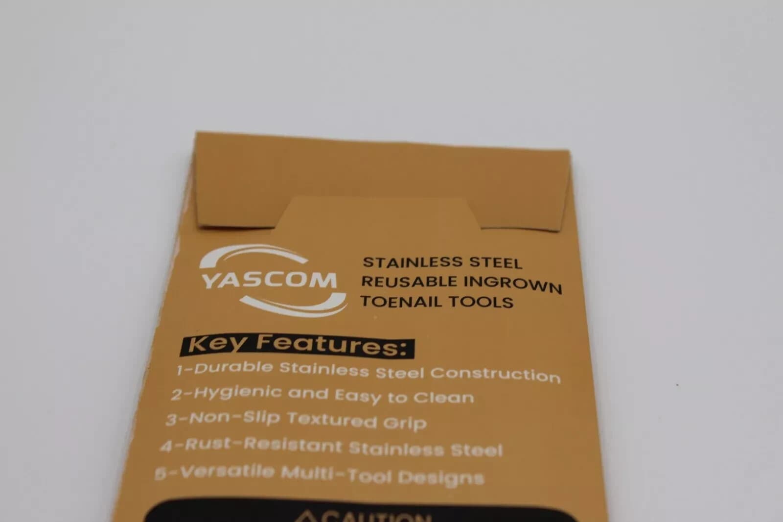 6-Pack Ingrown Toenail File and Lifters, Professional Surgical Stainless Steel - Thumbnail 4